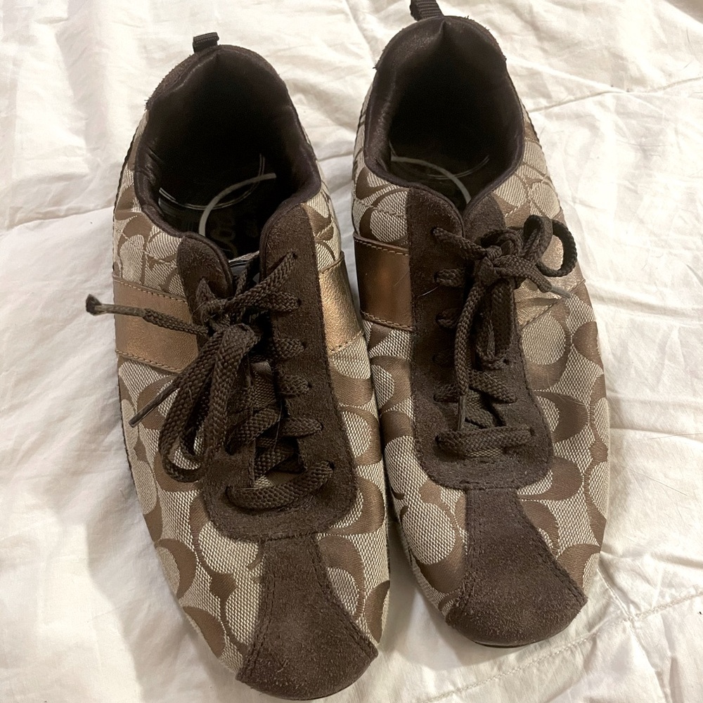 Brown Coach Sneakers